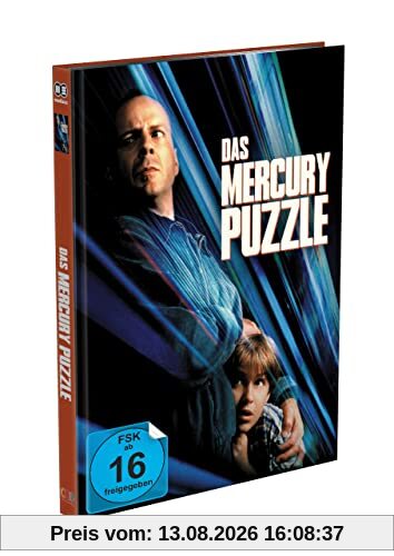 DAS MERCURY PUZZLE - 2-Disc Mediabook Cover A (Blu-ray + DVD) Limited 333 Edition
