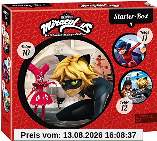 Miraculous - Starter-Box 4 (10 - 12) - Die Original-Hörspiele zur TV-Serie