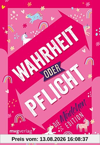 Wahrheit oder Pflicht – Die Mädchenedition: | Das Original. Der Klassiker unter den Partyspielen. Das perfekte Geschenk für Geburtstag, Weihnachten und Schulanfang. Ab 12 Jahren