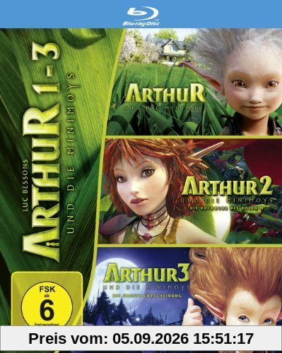 Arthur und die Minimoys 1-3 [Blu-ray]