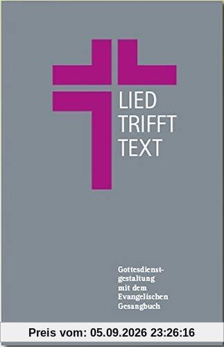 Lied trifft Text: Eine Arbeitshilfe zur Gottesdienstgestaltung mit dem Evangelischen Gesangbuch