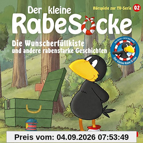 Der kleine Rabe Socke - Die Wunscherfüllkiste und andere rabenstarke Geschichten: 1 CD (Hörspiele zur TV Serie, Band 2)