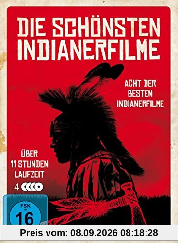 Die schönsten Indianerfilme - Sammler Edition im Modularbook [4 DVDs]