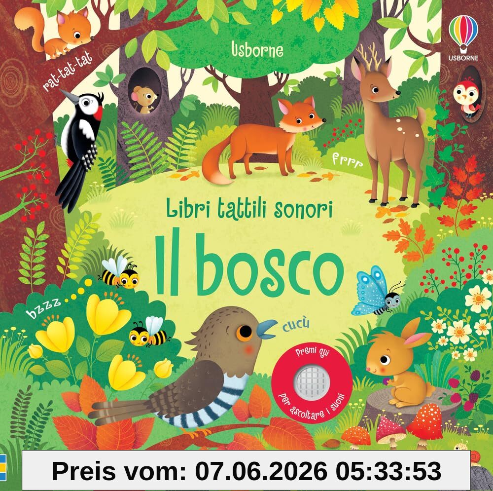 Il bosco. Libri tattili sonori