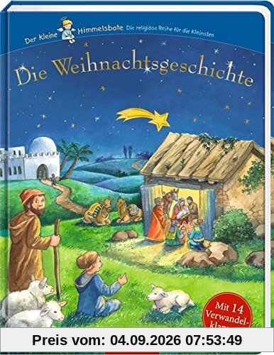 Die Weihnachtsgeschichte: Mit 14 Verwandelklappen