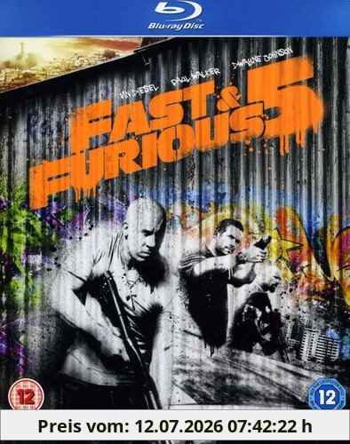 Fast & Furious 5 [Screen Outlaws Edition] [Blu-Ray] [Import]