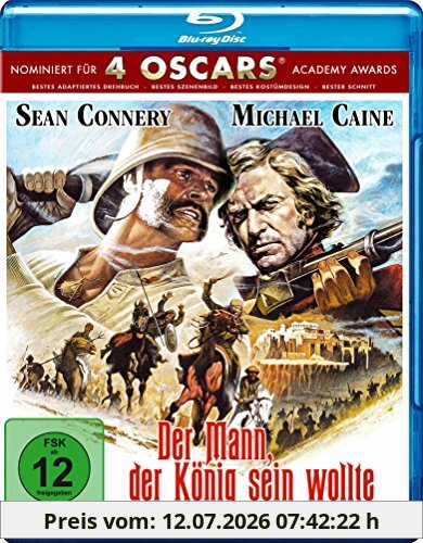 Der Mann, Der KöNig Sein Wollte / The Man Who Would Be King [Blu-Ray]