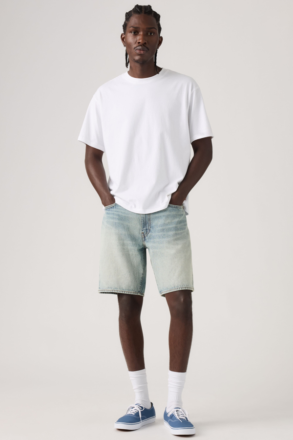 Levi's 468 Loose Shorts - Herren - Helle Waschung / Light Workout