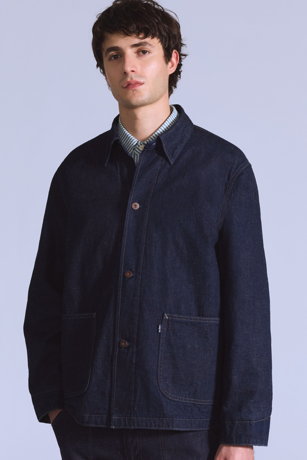 Levi's Naval Sack-Manteljacke - Herren - Blau / Rinse