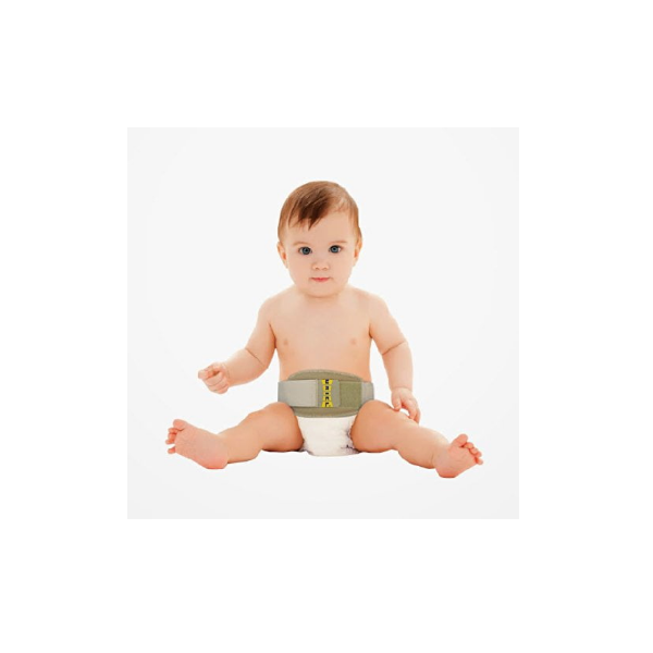 HEALLILY cinturón Umbilical para bebés Banda para Ombligo para bebés Banda Protectora para el Vientre Suministros de Soporte para Hernias para niños recién Nacidos Azul 