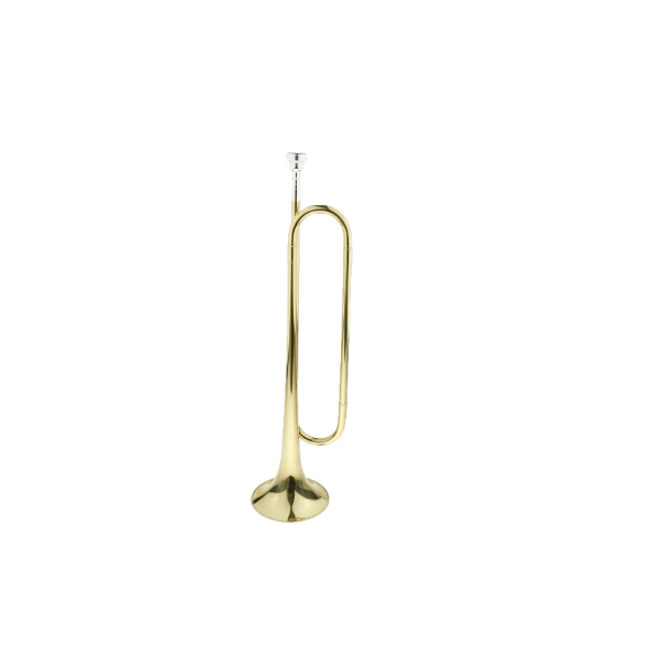 Boquilla de repuesto para trompeta de latón 7C color dorado 