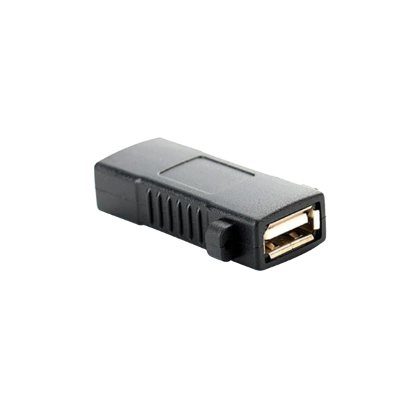 MXECO USB 2.0 Tipo A Acoplador Hembra a Hembra Adaptador USB Conector a convertidor F/F Aplicación en iluminación 