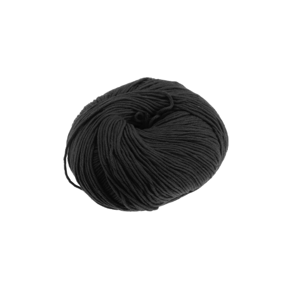 Ovillo de lana para tejer 2 x 250 g, 100 % algodón color amarillo Ilkadim 