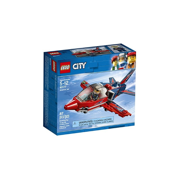 Kit De Construccion Lego City Airshow Jet 60177 (87 Piezas) Lego Lego