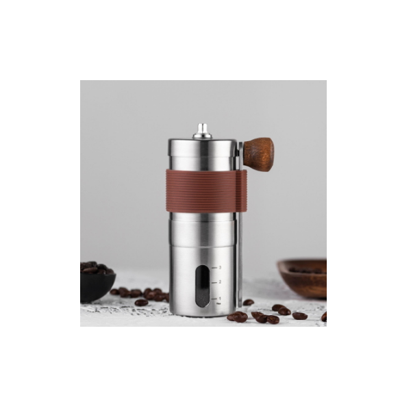 verter Easyworkz Slim Molinillo de café manual con 25 ajustes ajustables perfecto para expreso regalo para casa y camping prensa francesa molinillo de mano 