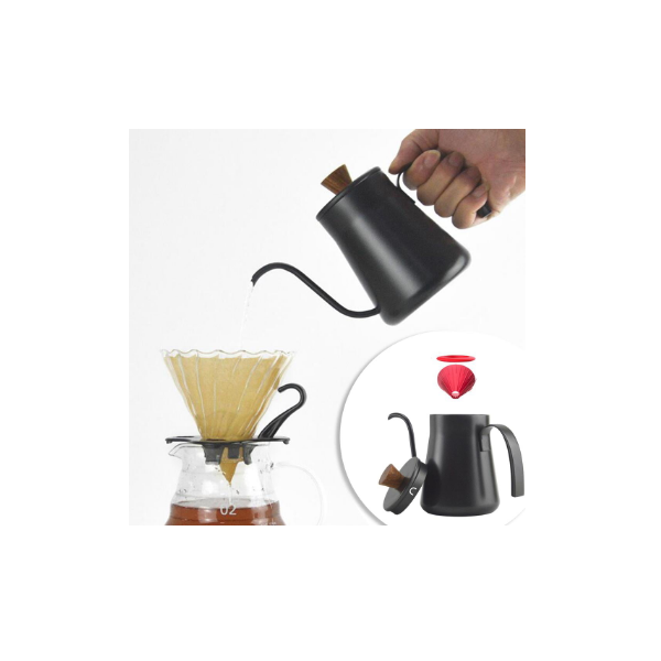 Verter sobre cafetera 1-2 tazas Filtro de café plegable Cono reutilizable Filtro de goteo de café Canastas de embudo Práctico infusor de té y soporte 