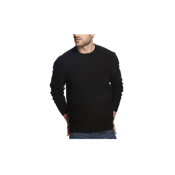 Suéter Resistente A La Intemperie Para Hombre Suave Al Tacto Negro 3xl Weatherproof Pullover