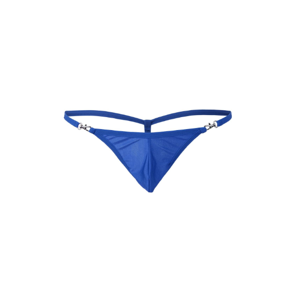Men Buckles Underpants Jockstrap - Azul Única Sunnimix Ropa Interior Posterior De Los Hombres