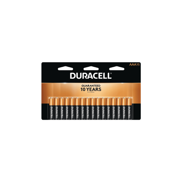 Pilas Duracell Aaa Pack De 16 Piezas Alcalinas 1.5v Duracell Mn2400
