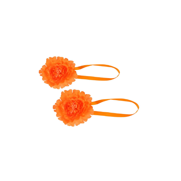 2x Plástico Cortina Tiebacks Holdback Hebilla Magnética Oro Naranja Sunnimix Sujeción De Cortina De Ventana