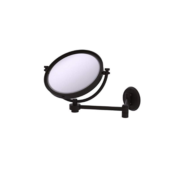 Espejo de baño Extensible de Doble Cara de 8 pulgad Espejo de Maquillaje de Pared de Bronce frotado con Aceite SYue Espejo de Maquillaje de Pared con Aumento de 5X 
