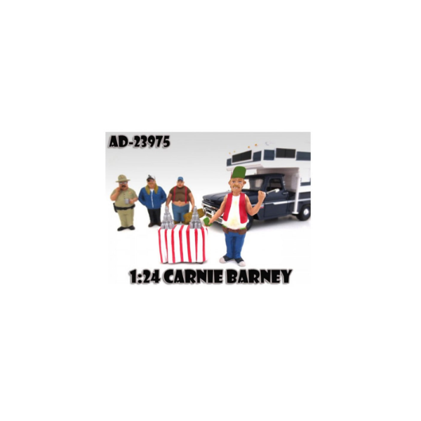 Carnie Barney \ Trailer Park \ Figura Para Coches A Escala 1:24 De American Diorama   American Diorama 23975