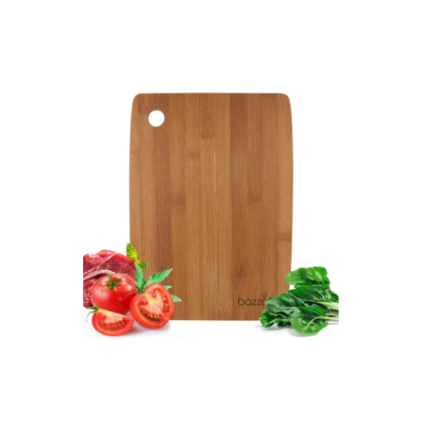 Bazzeff Set de Tablas para Picar. Corta y Rebana todo tipo de Alimentos.  Tabla Slice para Cocina de Madera Ecológica. Rebana Vegetales, Carne,  Fruta, Queso y más. Medidas de 19 X 28