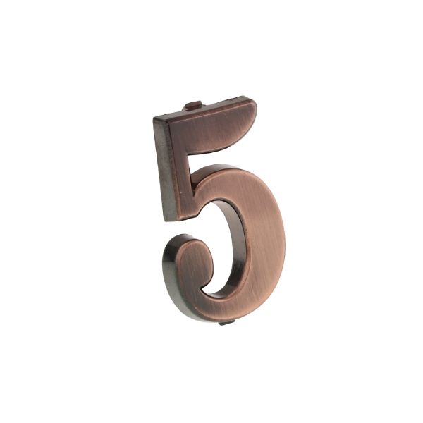 Número De Moderno Dirección De Casa Dígitos De Puerta Etiqueta Adhesiva De Señal Número 5 Sunnimix Placa De Signo De Dirección De La Casa