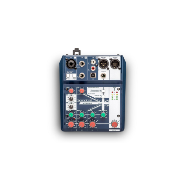 Mezcladora Notepad-5 Soundcraft Notepad-5