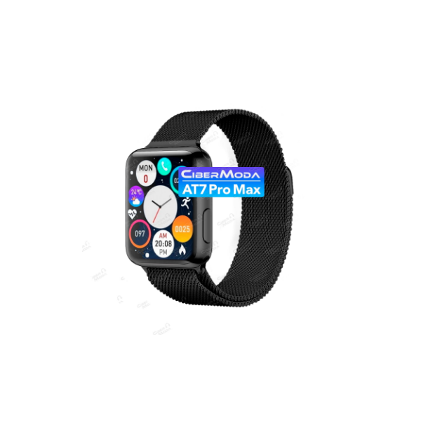 Smartwatch At7 Pro Max Negro Ciber Moda At7 Pro Max Serie 7