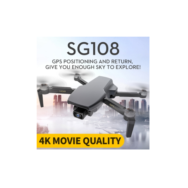 Sg108 Drone Gps 4k Hd Cámara Quadcopter Sígueme Brushless Rc Drone Wifi Fpv Profesional Drone Wmkox8yii Shdjk2655