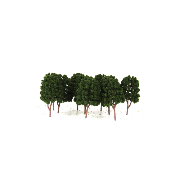 Hacer Maquetas de Paisajes Modelo árboles en Miniatura 11 Estilo Mezclados Árboles de Tren para DIY Paisaje IWILCS 55PCS Ferrocarril Árboles Arquitectura 