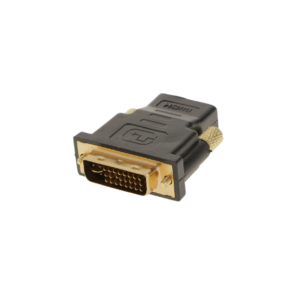 HeyNana Bidireccional DVI-D Macho HDMI Hembra con Con conectores chapados en oro HDMI Adaptador DVI 
