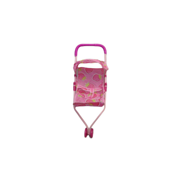 Carriola Jogger The Baby Shop So-6612 Muñecas De 40 Cm 3 Llantas Rosa -