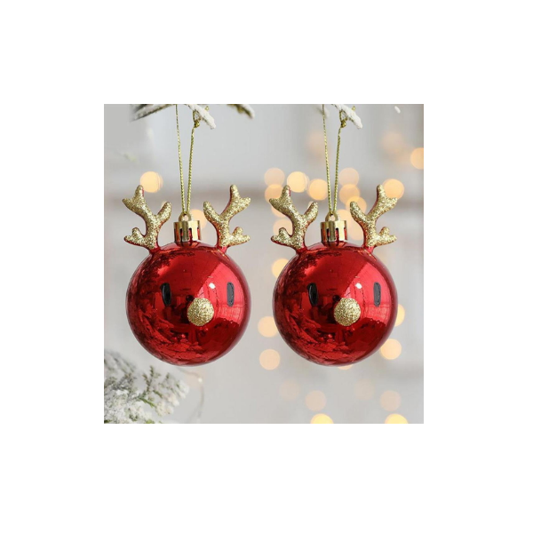 Bolas De Navidad Plastico,Sanlianzi 30pcs Bolas De Árbol De Navidad Azules Adornos De Navidad Decoracion Regalos De Colgantes De Navidad Decoraciones Navideñas para Colgar del Árbol De Navidad,3cm 