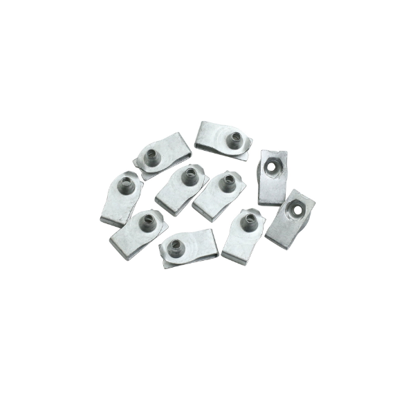 Fdit 20 Piezas Remaches Sujetadores DIY Cuero artículos de Metal artesanía Monedero Botones Caja del teléfono Cadena Bolsa y Tornillos 8 mm Cuatro Colores 1# 