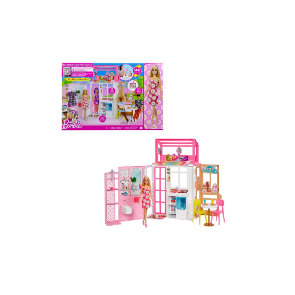 Casa De Muñecas Barbie Estate Glam Con Muñeca