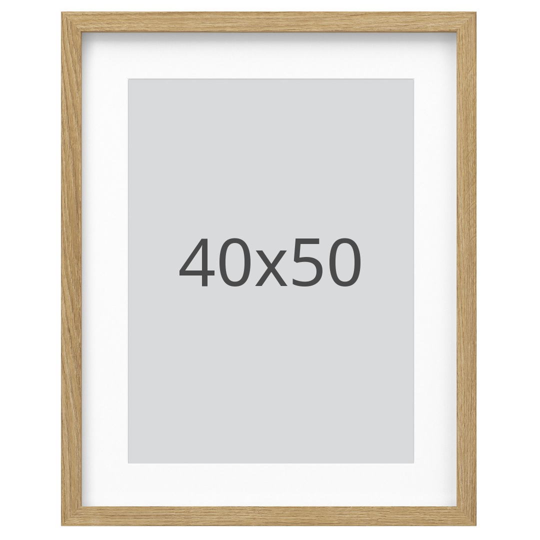 IKEA RÖDALM ram, ekmönstrad, 40x50 cm