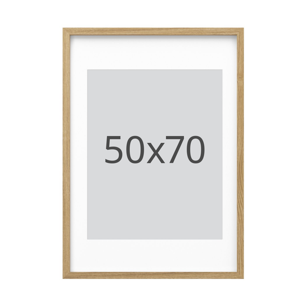 IKEA RÖDALM ram, ekmönstrad, 50x70 cm
