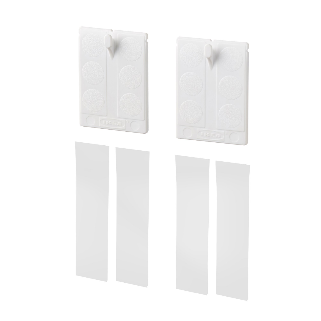 IKEA ALFTA självhäftande krok för ram, vit