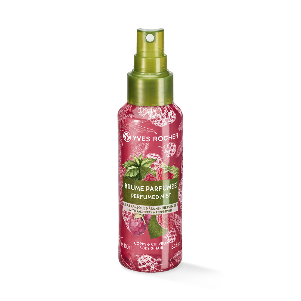 Raspberry Peppermint Perfumed Body And Hair Mist - Clearance