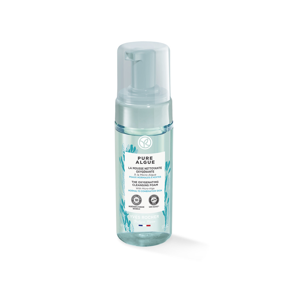 Oxygenating Cleansing Foam - Pure Algue - Makeup Remover, Cleanser And Toner