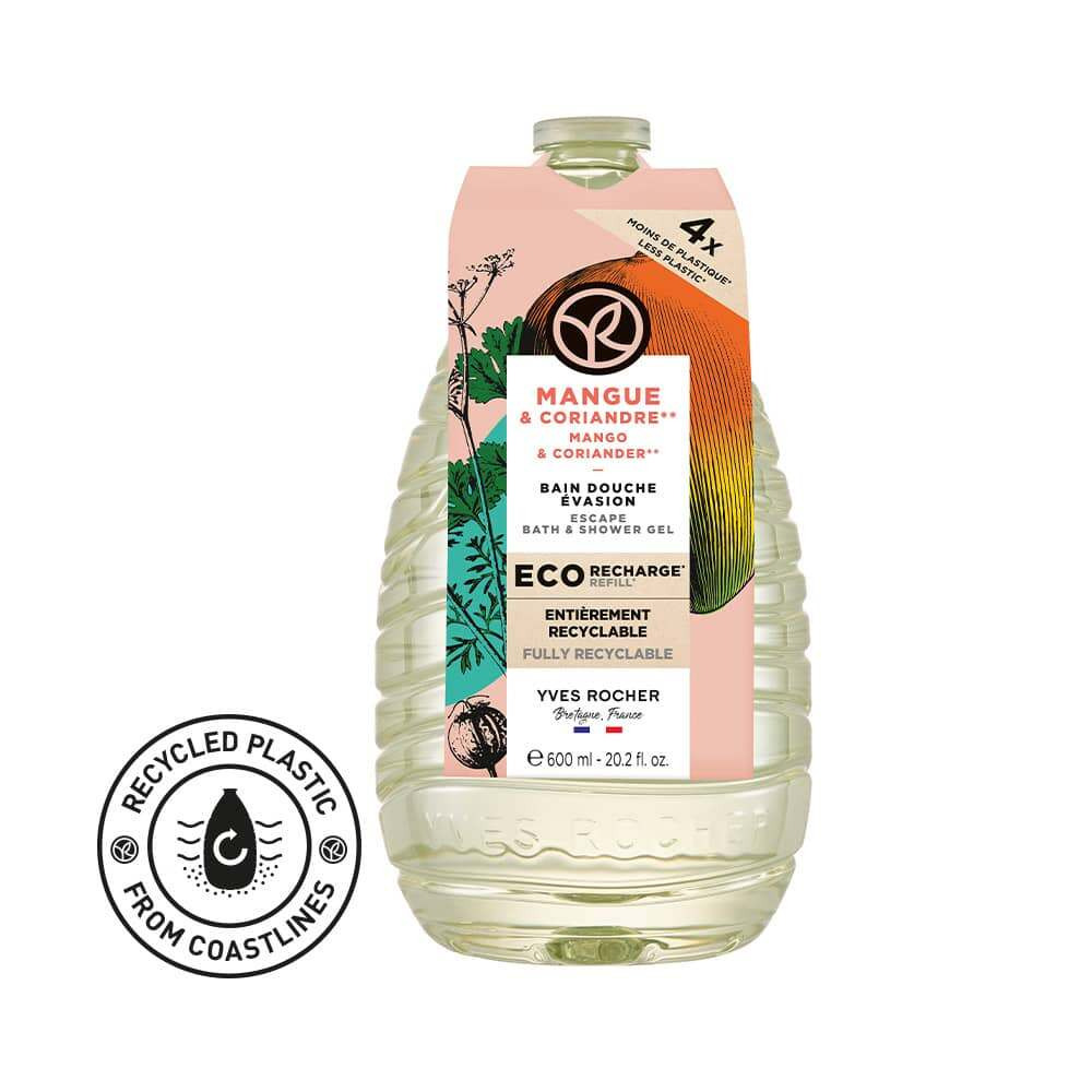 Eco-refill Mango & Coriander Bath & Shower Gel - Shower Gel & Body Wash