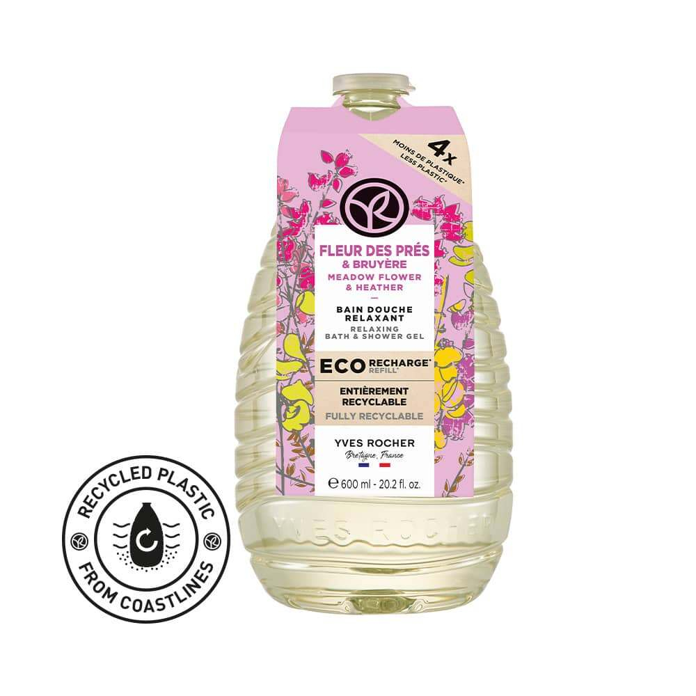 Eco-refill Fields' Flower & Heather Bath & Shower Gel - Shower Gel & Body Wash