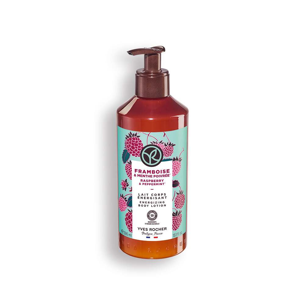 Raspberry & Peppermint Energizing Body Lotion - Body Lotion And Body Oil