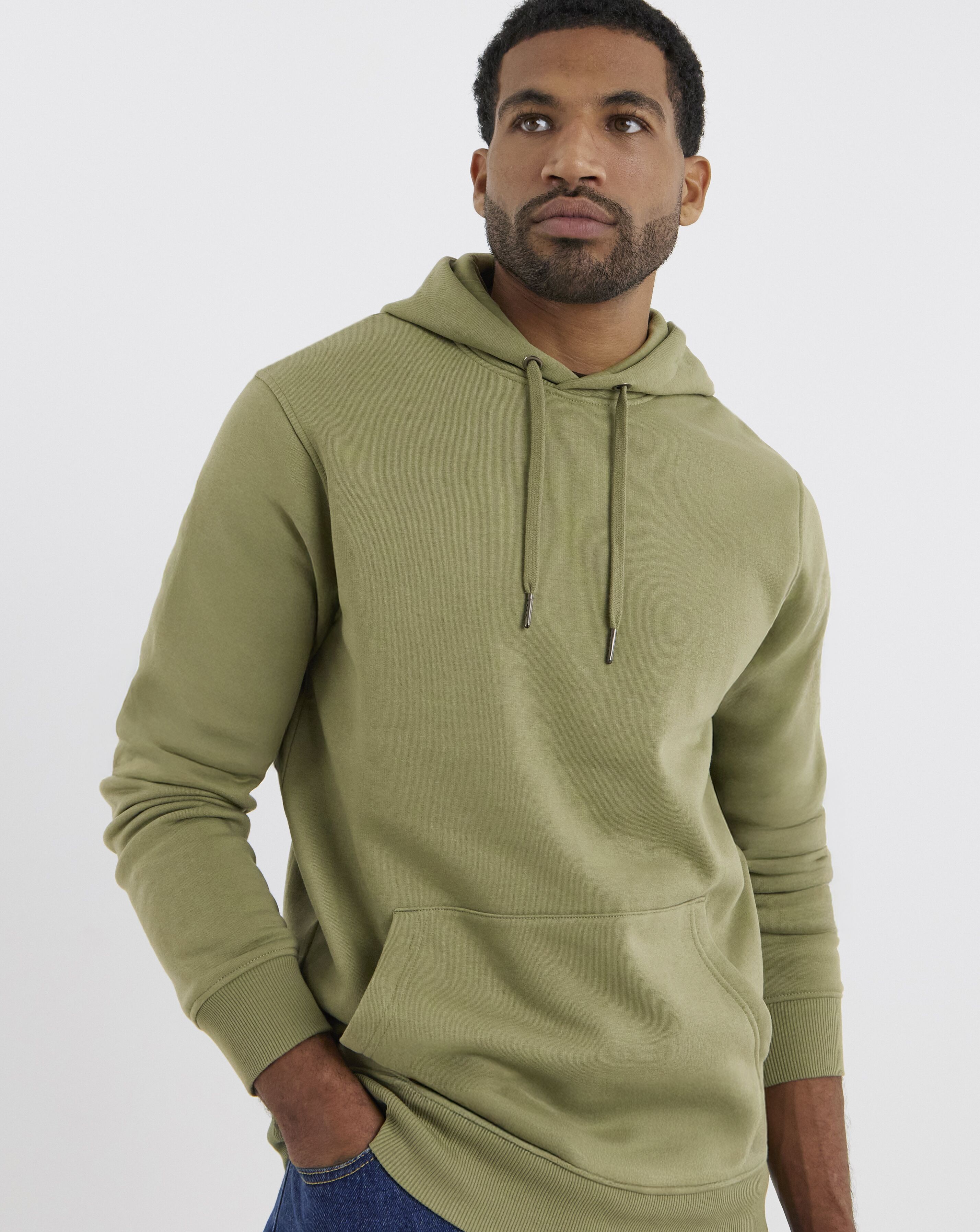 Overhead Hoodie Long - Green