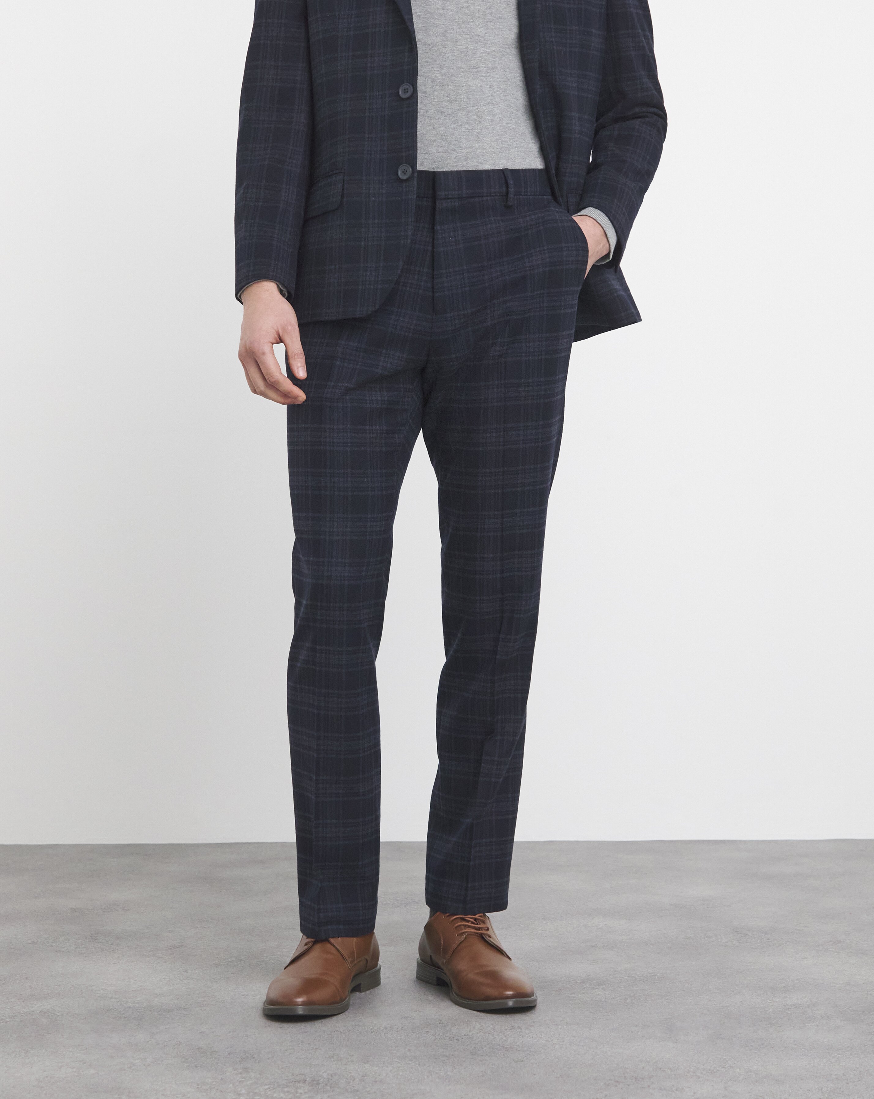 Regular Fit Check Trouser