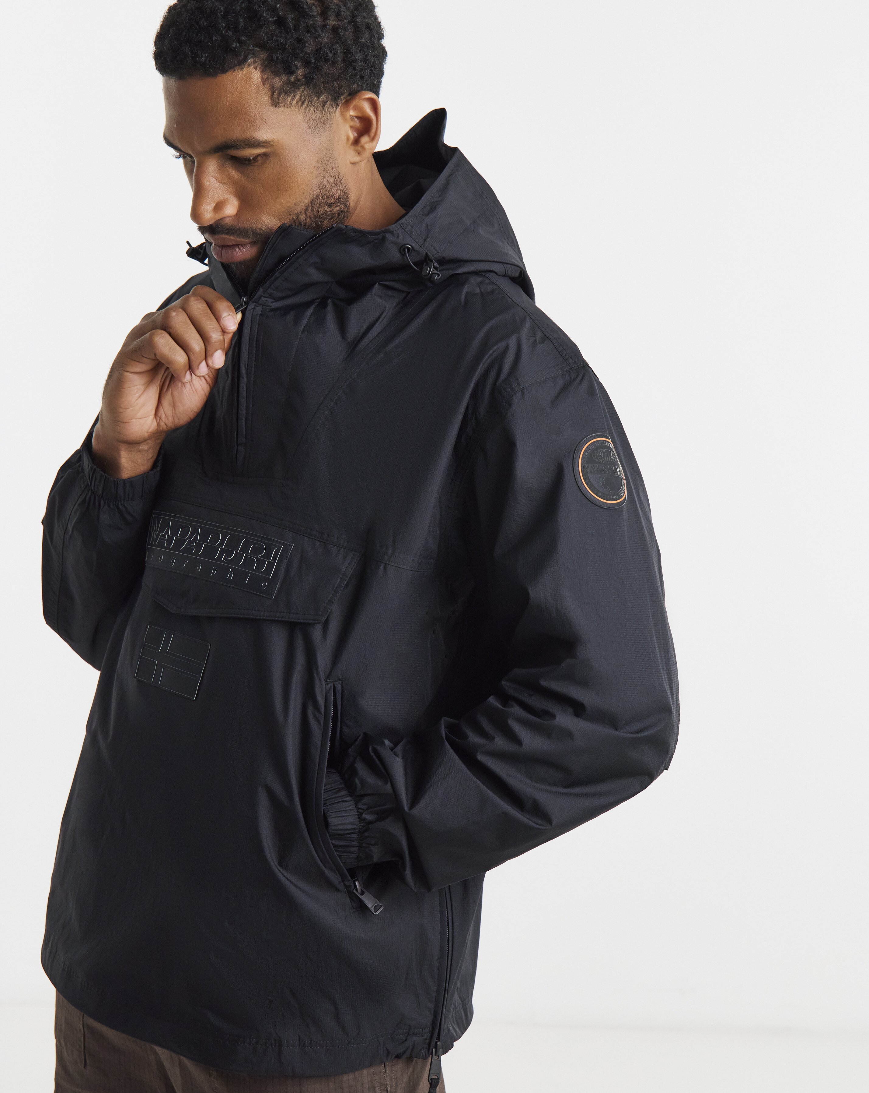 Napapijri Men's Rainforest Jacket - Black - 3XL