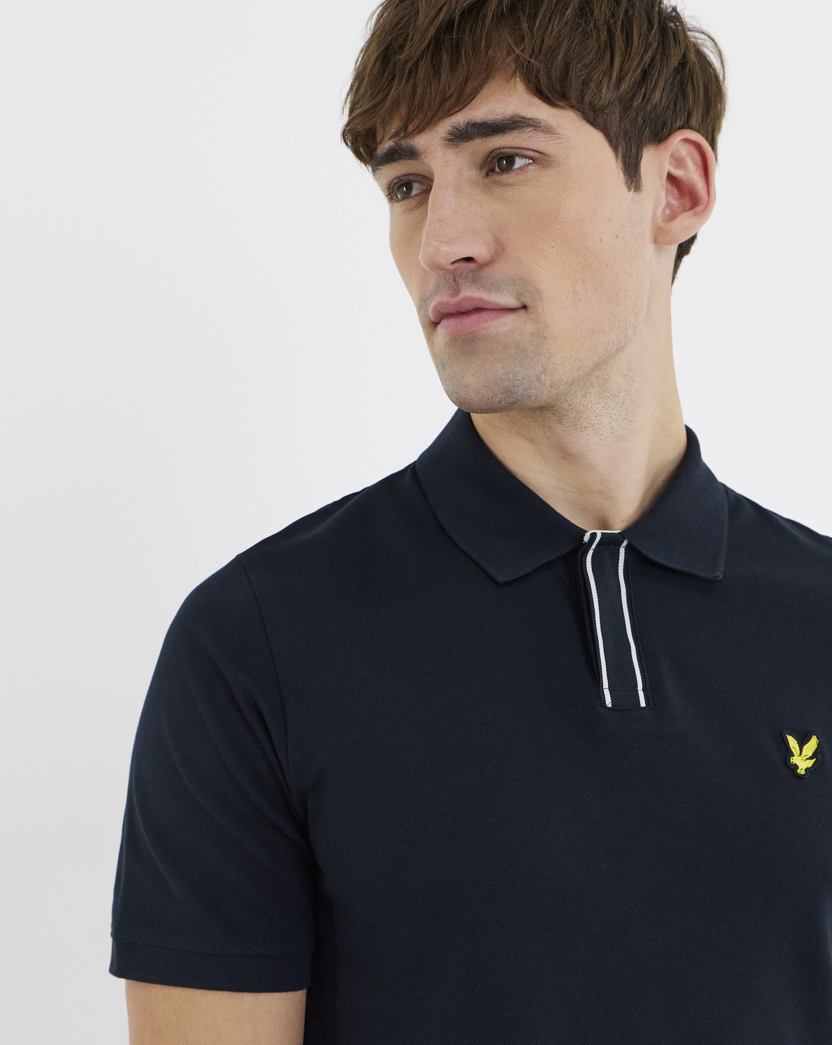 Lyle & Scott Placket Tipped Polo Shirt
