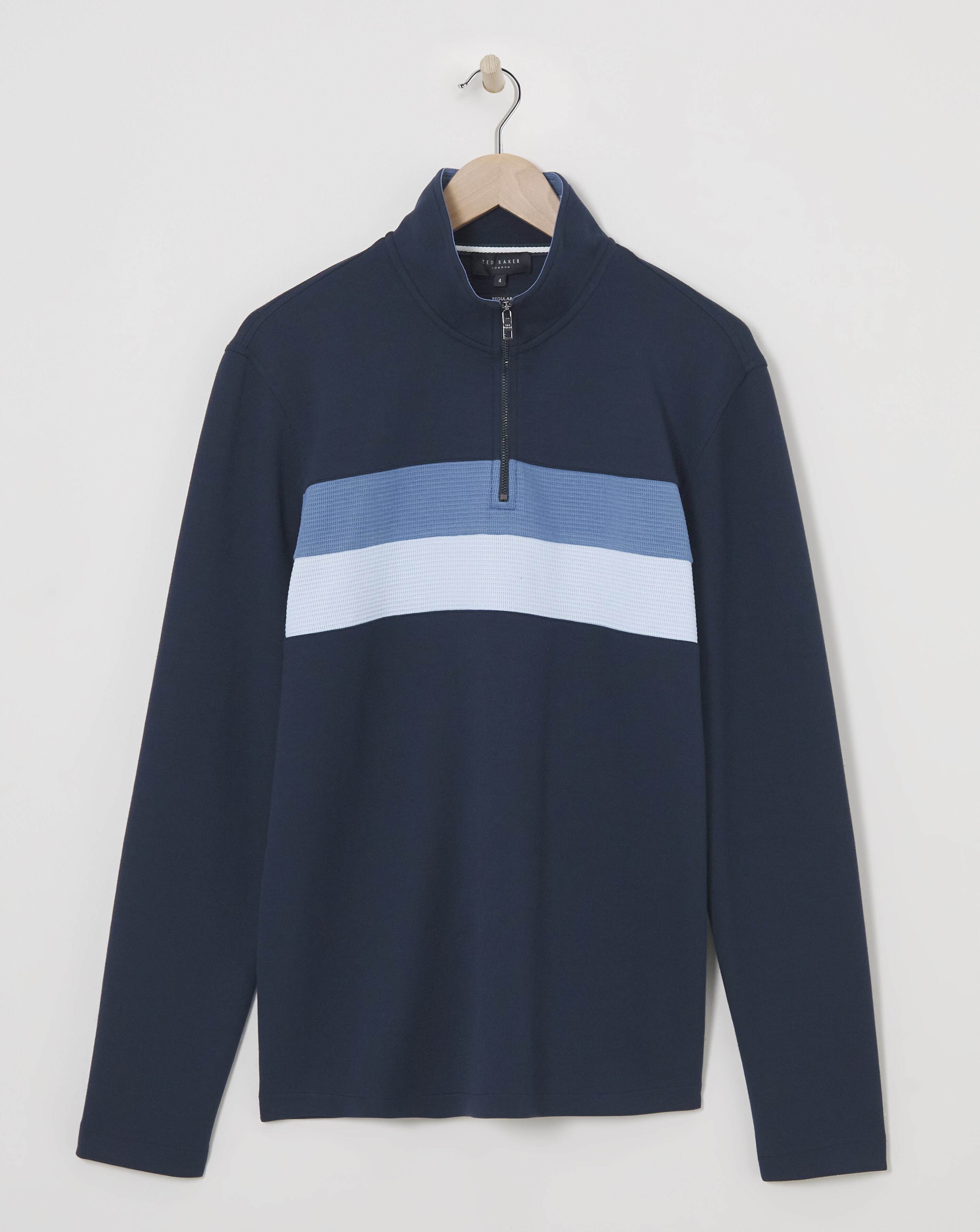 Ted Baker Veller Super Soft 1/4 Zip Top